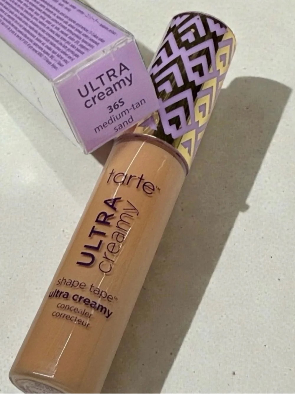 Tarte Shape Tape Ultra Creamy Concealer 36S Medium-Tan Sand Full Size